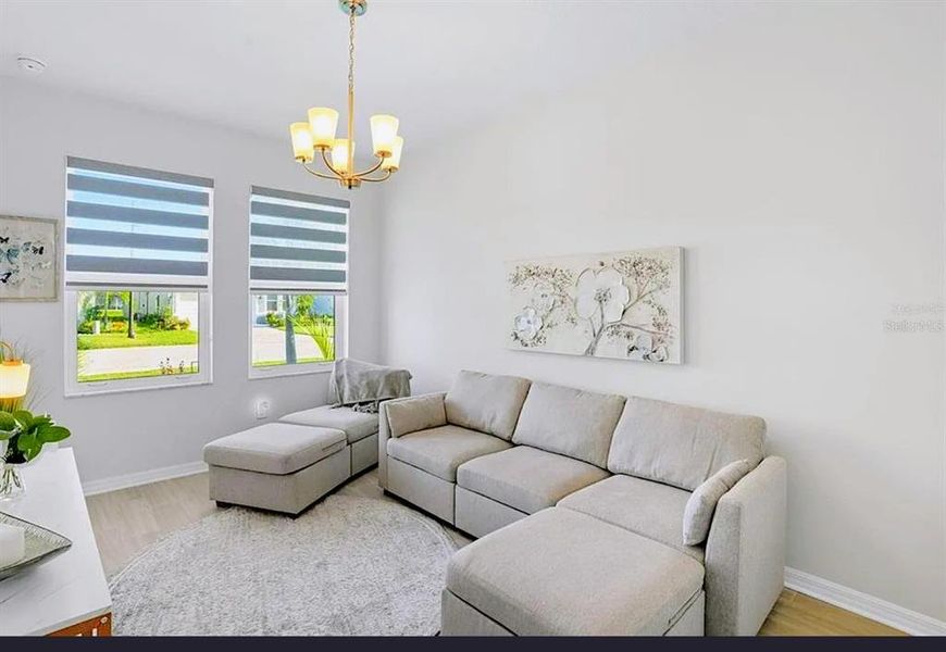 Furnished interior view inside a new home in , Port Charlotte (Image 28). Furnished interior view inside a new home in , Port Charlotte (Image 28).