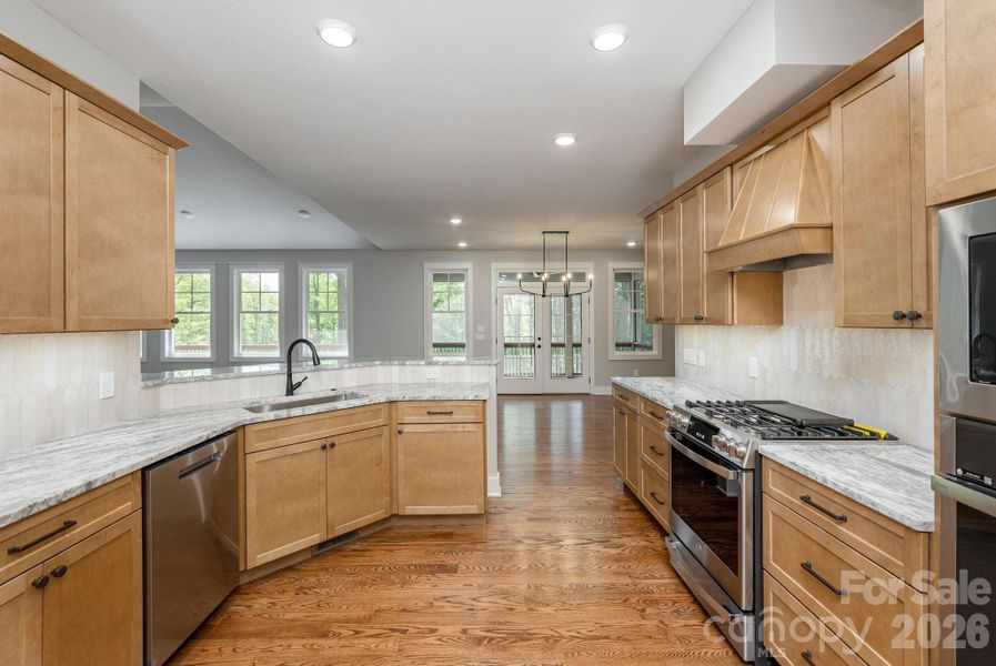 Furnished interior view inside a new home in , Flat Rock (Image 9).