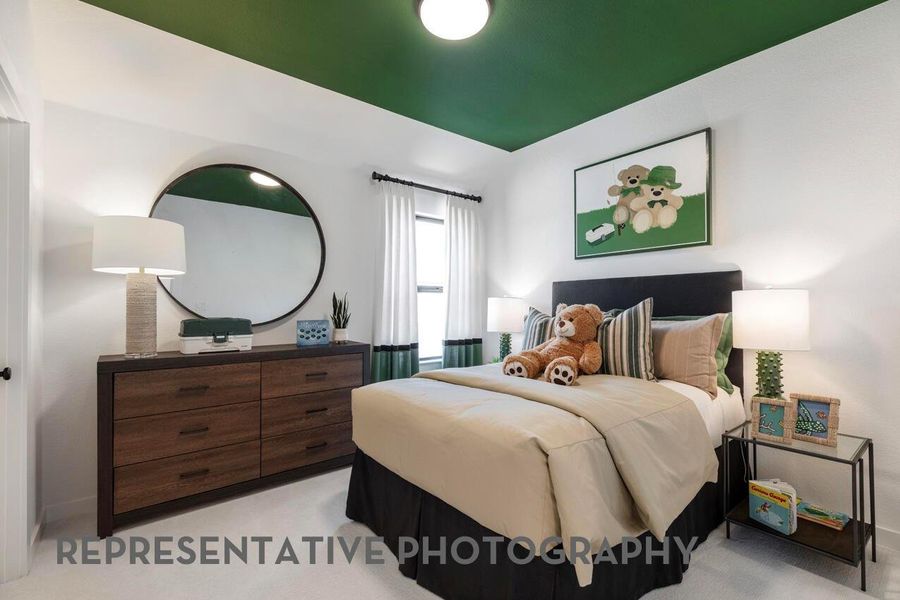 Furnished interior view inside a new home in Cross Creek West, Fulshear (Image 5).