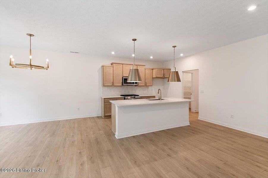 Furnished interior view inside a new home in Vista Hills, Louisville (Image 7).
