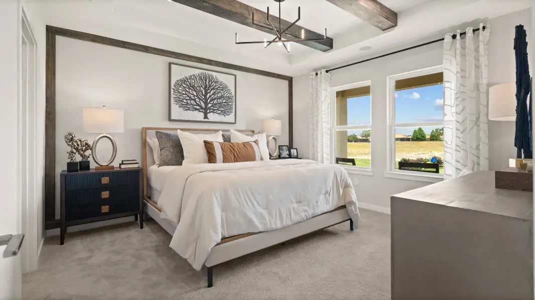 Furnished interior view inside a new home in Liberty Trace, Haines City (Image 20).