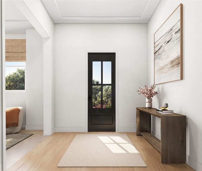 Furnished interior view inside a new home in , Houston (Image 5).