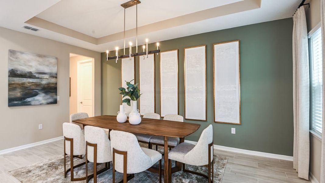 Representative furnished interior of a home built from the Armona by Taylor Morrison in Headwaters at Lofton Creek, Yulee (Image 20).
