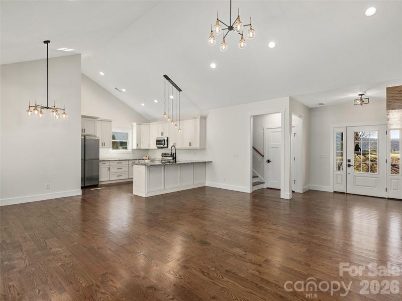 Spacious, unfurnished interior of a new home in , Hendersonville (Image 14).