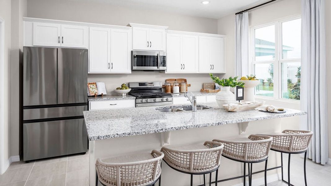 Kitchen | Cape | Hodges Reserve | New Homes In Howey-in-the-Hills, FL by Landsea Homes Kitchen | Cape | Hodges Reserve | New Homes In Howey-in-the-Hills, FL by Landsea Homes