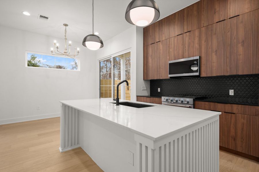 Furnished interior view inside a new home in , Austin (Image 7).