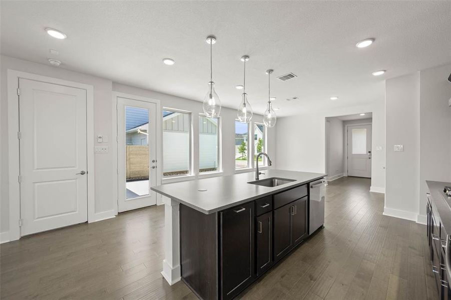 Furnished interior view inside a new home in Garden Collection at Harvest, Argyle (Image 7). Furnished interior view inside a new home in Garden Collection at Harvest, Argyle (Image 7).