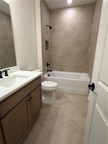 Furnished interior view inside a new home in , Hiram (Image 13).