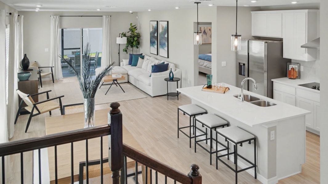 Representative furnished interior of a home built from the Lexington by Maronda Homes in Cassie Oaks, Jacksonville (Image 19).