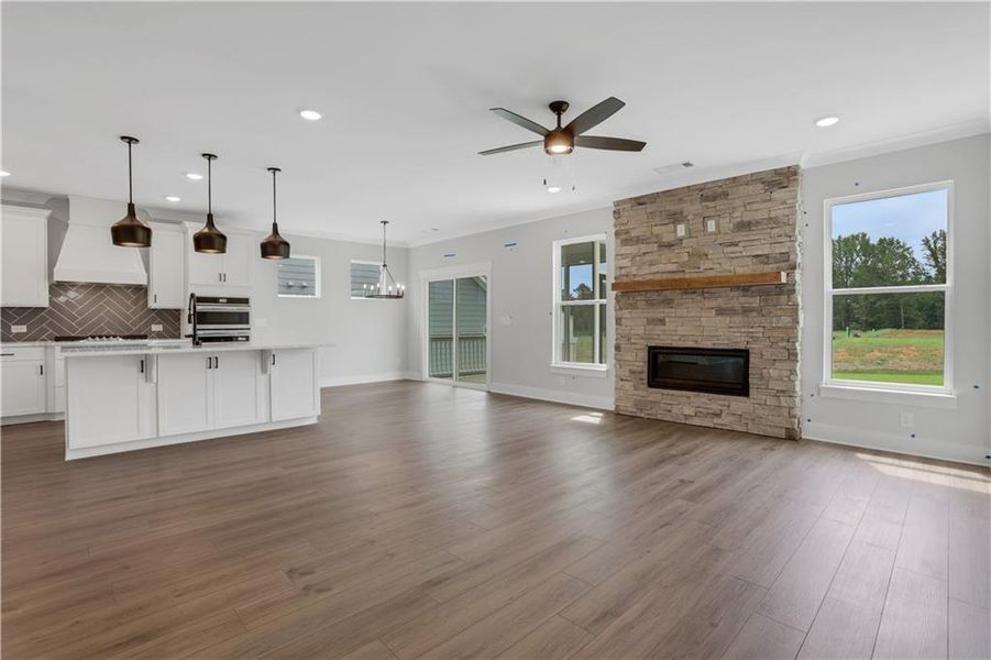 Spacious, unfurnished interior of a new home in , Loganville (Image 32).