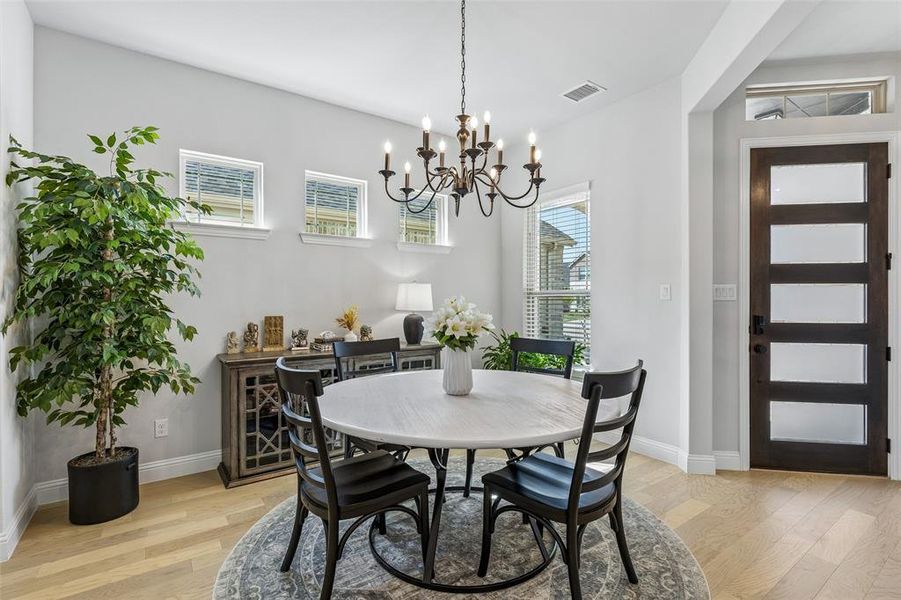 Furnished interior view inside a new home in , Anna (Image 6).