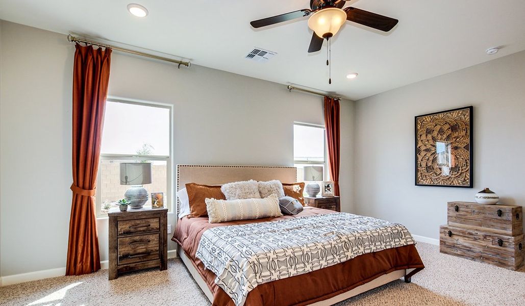 Furnished interior view inside a new home in Sycamore Vista, Vail (Image 23).