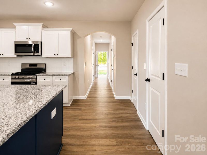 Furnished interior view inside a new home in , Charlotte (Image 3).