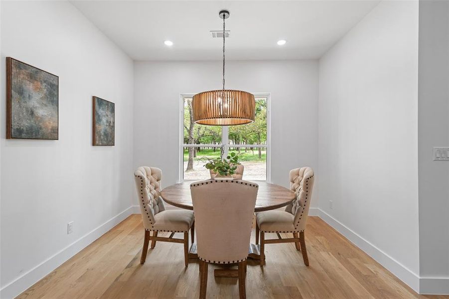 Furnished interior view inside a new home in , Weatherford (Image 15).