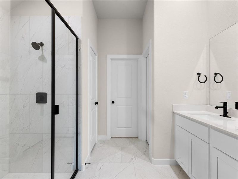 Furnished interior view inside a new home in Hadley Farms, Godley (Image 19). Furnished interior view inside a new home in Hadley Farms, Godley (Image 19).