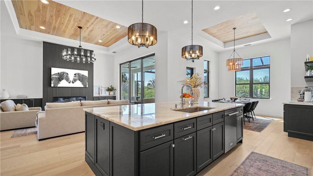 Furnished interior view inside a new home in , Port Charlotte (Image 36).