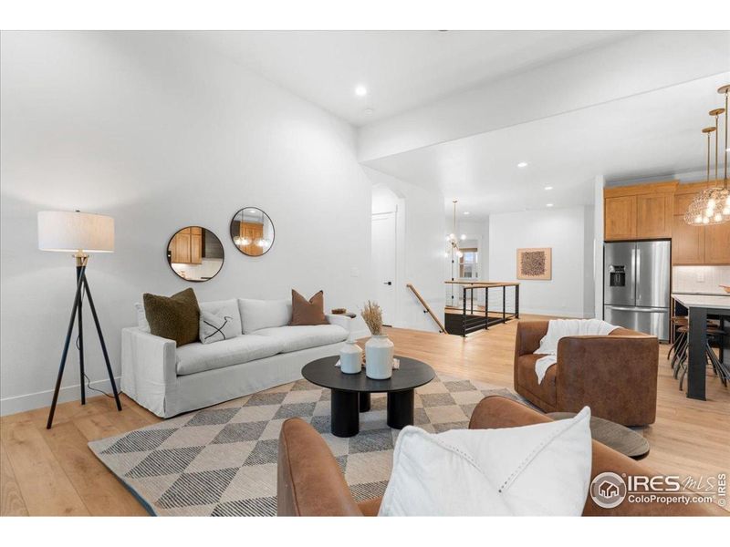 Furnished interior view inside a new home in , Fort Collins (Image 5).