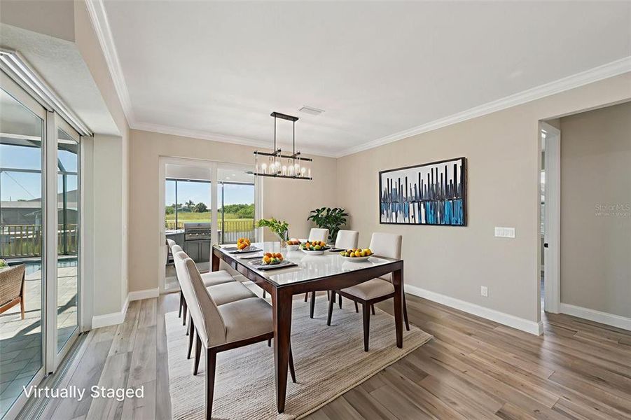 Furnished interior view inside a new home in , Port Charlotte (Image 11). Furnished interior view inside a new home in , Port Charlotte (Image 11).