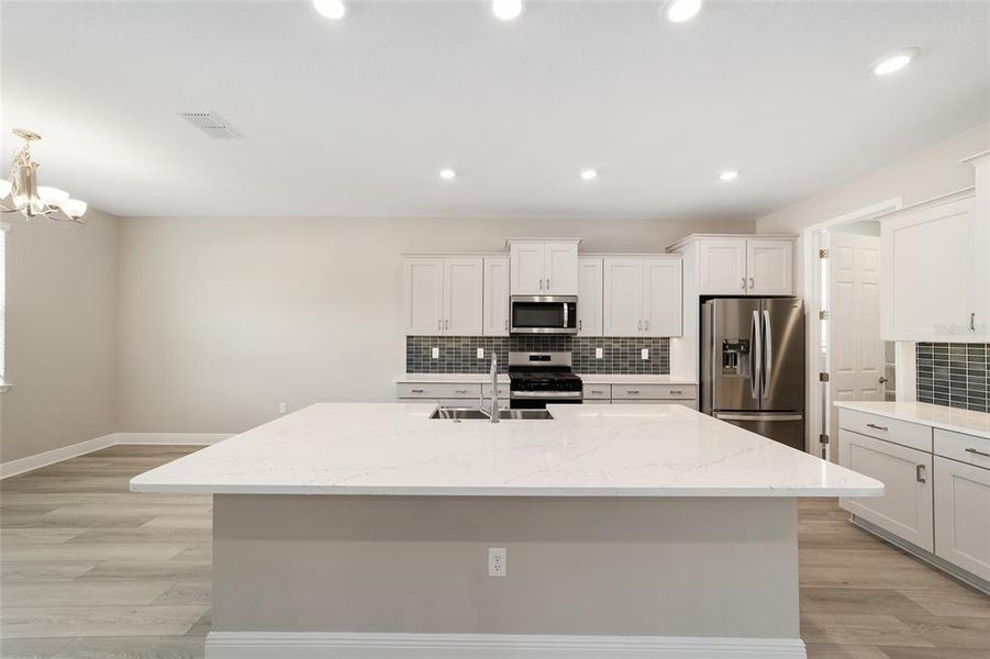 Furnished interior view inside a new home in On Top of the World Communities, Ocala (Image 10).