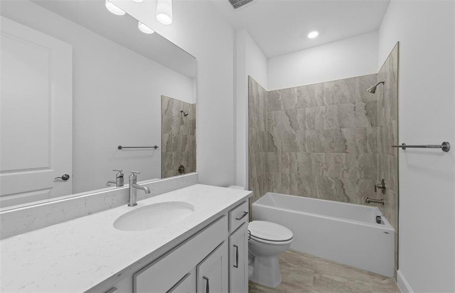 Furnished interior view inside a new home in Del Webb Catalina, Lakewood Ranch (Image 6). Furnished interior view inside a new home in Del Webb Catalina, Lakewood Ranch (Image 6).