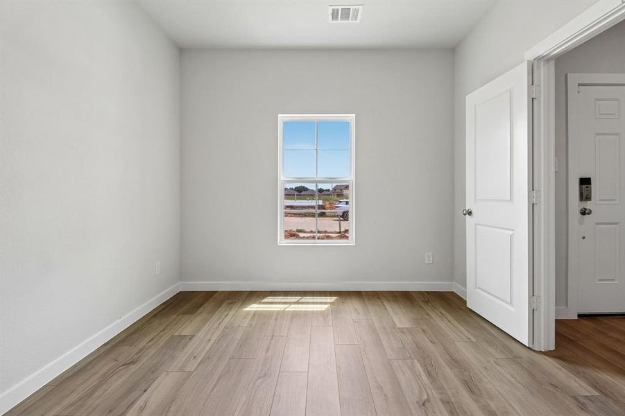Spacious, unfurnished interior of a new home in Pennsylvania Avenue, Springtown (Image 17). Spacious, unfurnished interior of a new home in Pennsylvania Avenue, Springtown (Image 17).