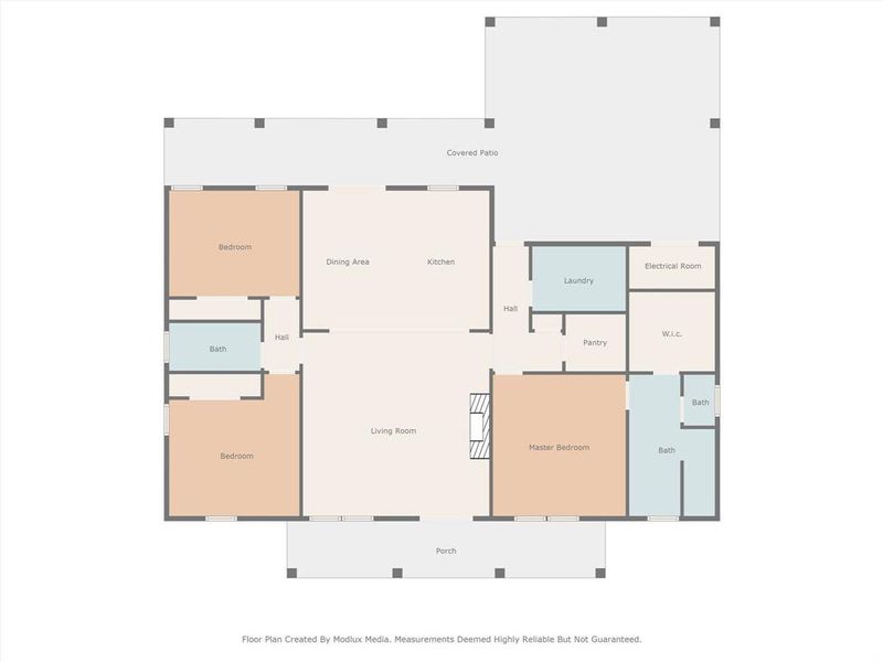 2D floor plan layout of this home in , Stephenville, TX (Image 3).