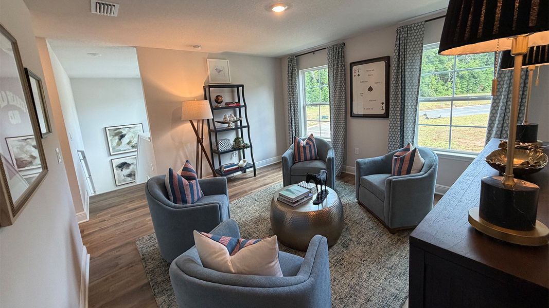Furnished interior view inside a new home in Fallschase, Tallahassee (Image 16).