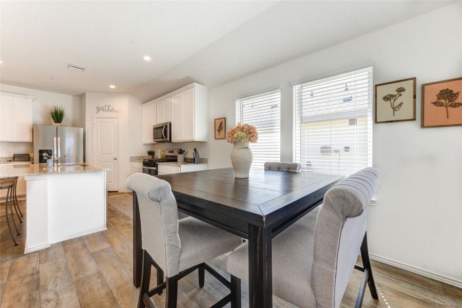 Furnished interior view inside a new home in , Fulshear (Image 36).