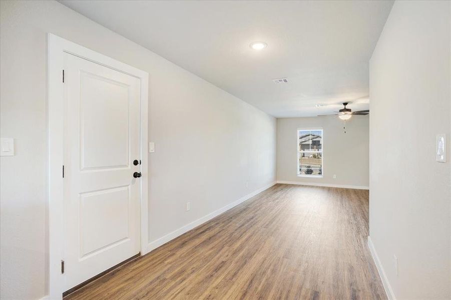 Spacious, unfurnished interior of a new home in Miller Street Cottages, Denison (Image 25).