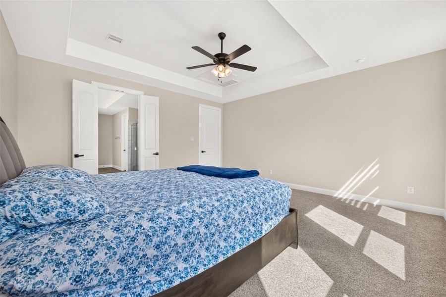 Furnished interior view inside a new home in , Katy (Image 28).