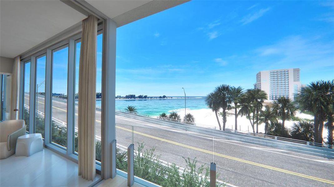 Condo located in Clearwater Beach, FL showcasing its design and architecture (Image 3).
