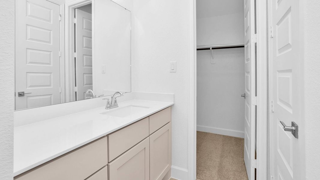 Furnished interior view inside a new home in Briarley, Montgomery (Image 14).