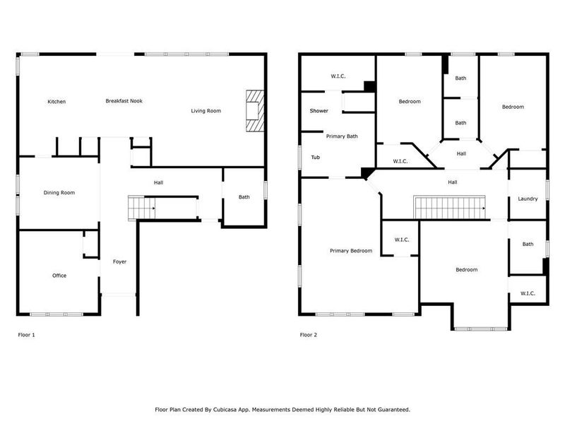 2D floor plan layout of this home in , Dawsonville, GA (Image 7).