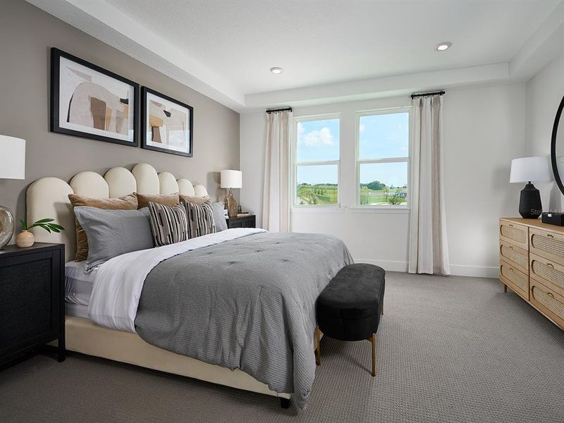 Furnished interior view inside a new home in Silverleaf Reserve Bungalows, Winter Garden (Image 2). Furnished interior view inside a new home in Silverleaf Reserve Bungalows, Winter Garden (Image 2).