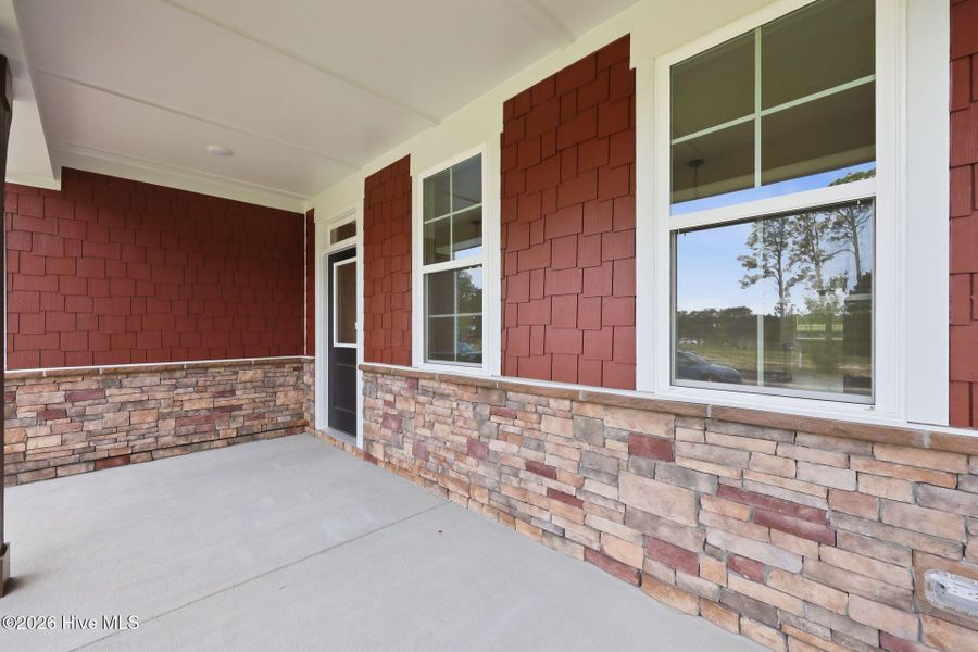 Exterior details and patio area of a home in Legacy Lakes, Aberdeen (Image 4).