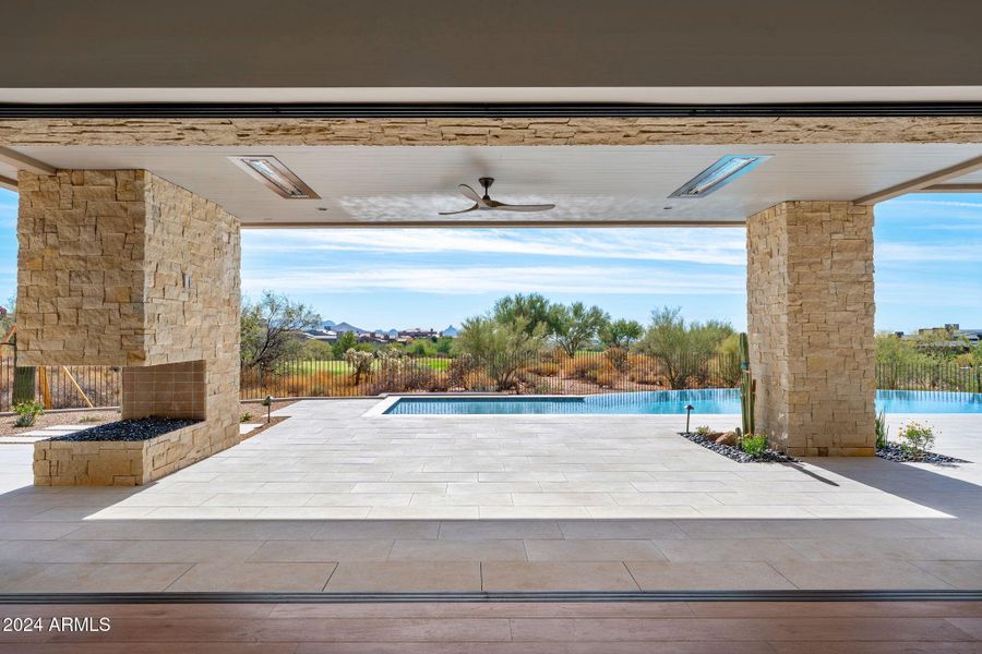 Backyard Covered Patio