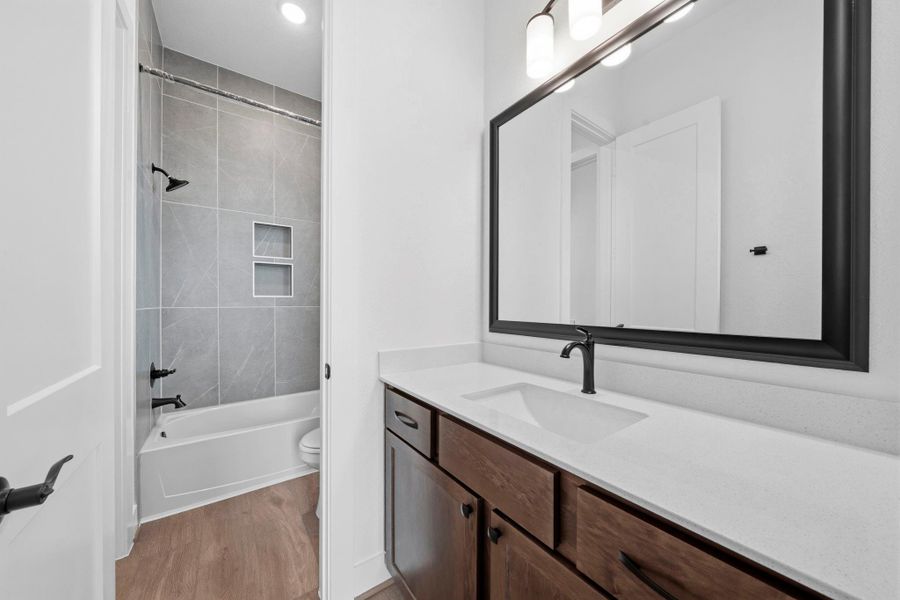 Furnished interior view inside a new home in Briarley, Montgomery (Image 18).