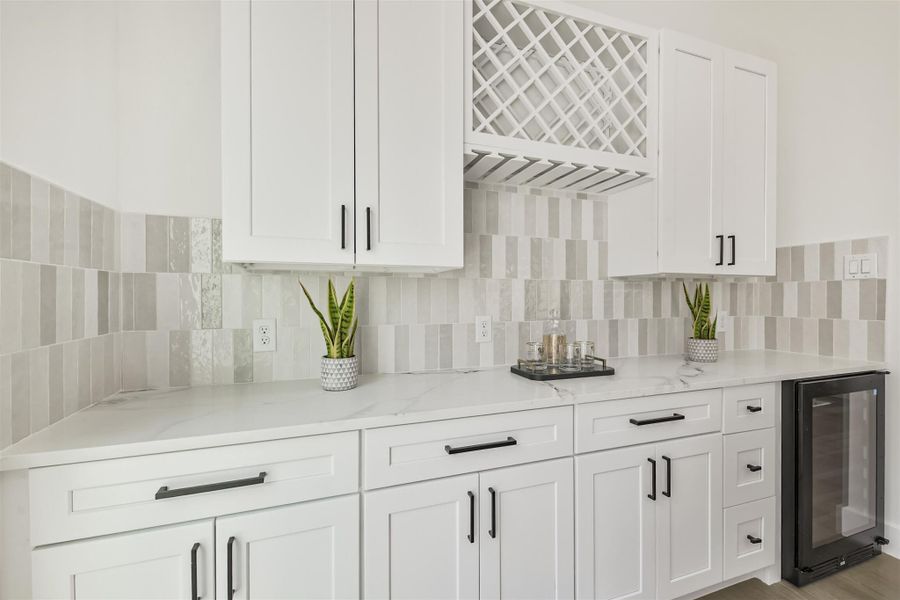 Furnished interior view inside a new home in , Houston (Image 33).