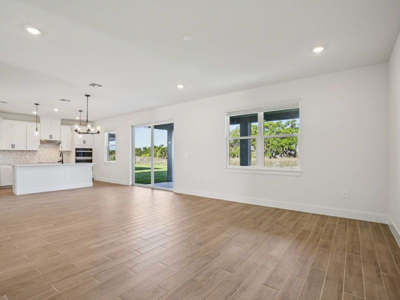 Spacious, unfurnished interior of a new home in Magnolia Bay - Reserve Series, Nokomis (Image 9).