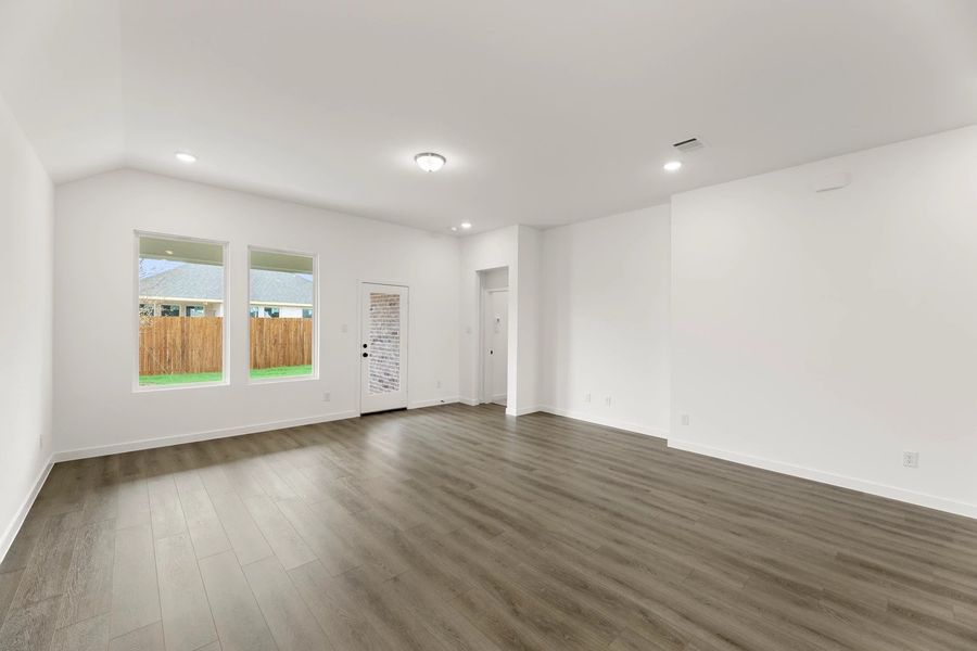 Open Living-Dining Room