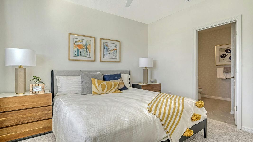 Furnished interior view inside a new home in Grand Park Real Estate and Homes for Sale in Sarasota, FL - Neal Communities, Sarasota (Image 33).