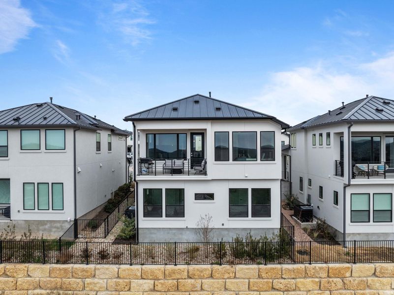 Exterior details and patio area of a home in , Austin (Image 24).