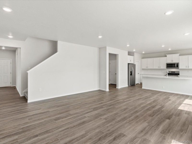 Spacious, unfurnished interior of a new home in Poudre Heights: The Alpine Collection, Windsor (Image 38).