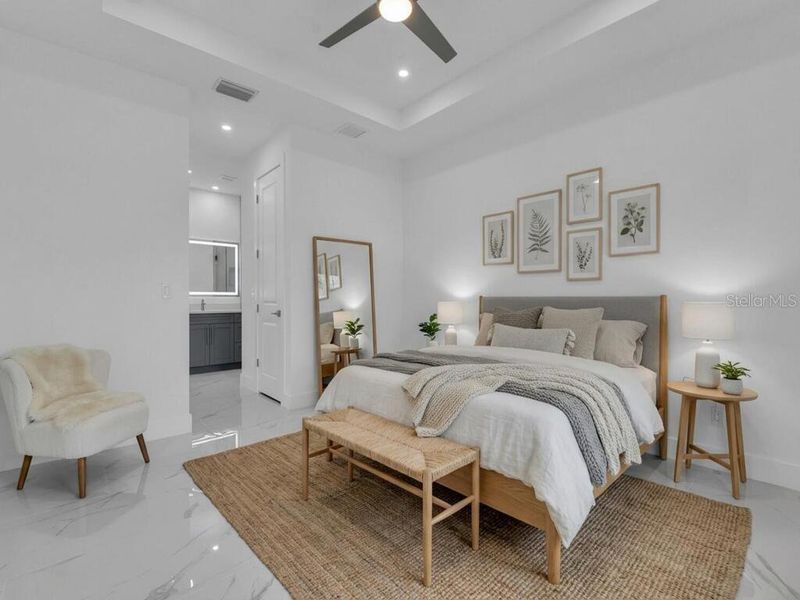 Furnished interior view inside a new home in , Lehigh Acres (Image 5).