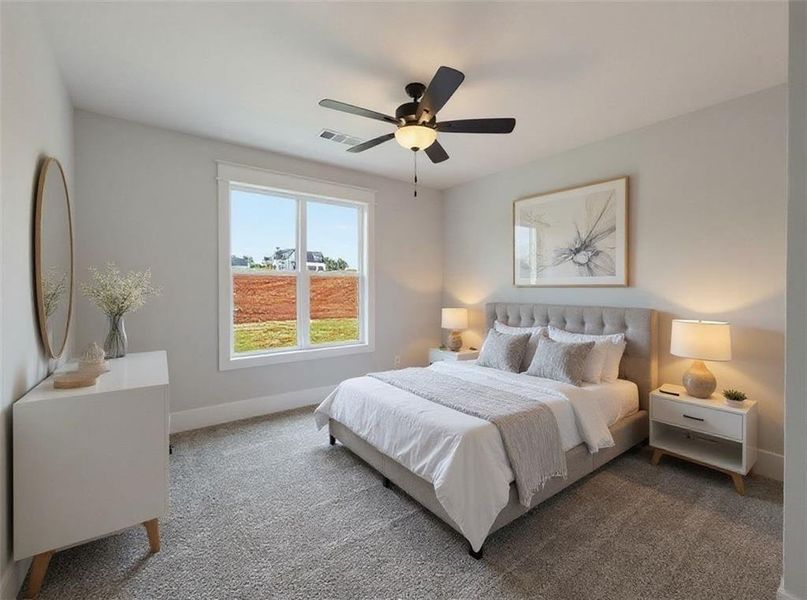 Furnished interior view inside a new home in , Rydal (Image 7).