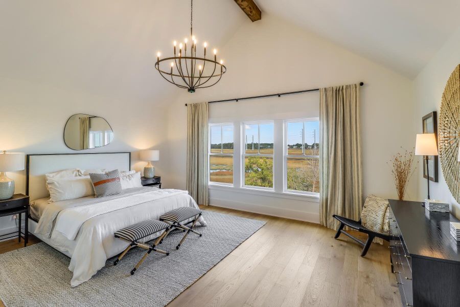 Furnished interior view inside a new home in The Preserve at Pennys Creek, Johns Island (Image 9).