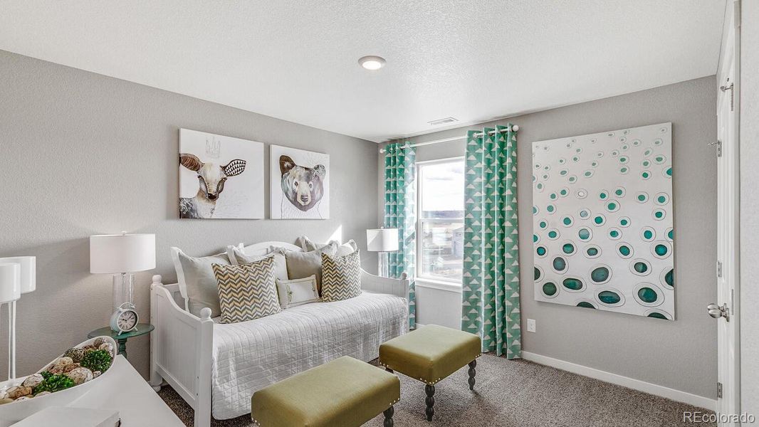 Furnished interior view inside a new home in Westgate, Greeley (Image 16). Furnished interior view inside a new home in Westgate, Greeley (Image 16).