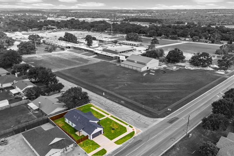 Front exterior of a new home in , Sulphur Springs, TX, highlighting curb appeal (Image 22). Front exterior of a new home in , Sulphur Springs, TX, highlighting curb appeal (Image 22).