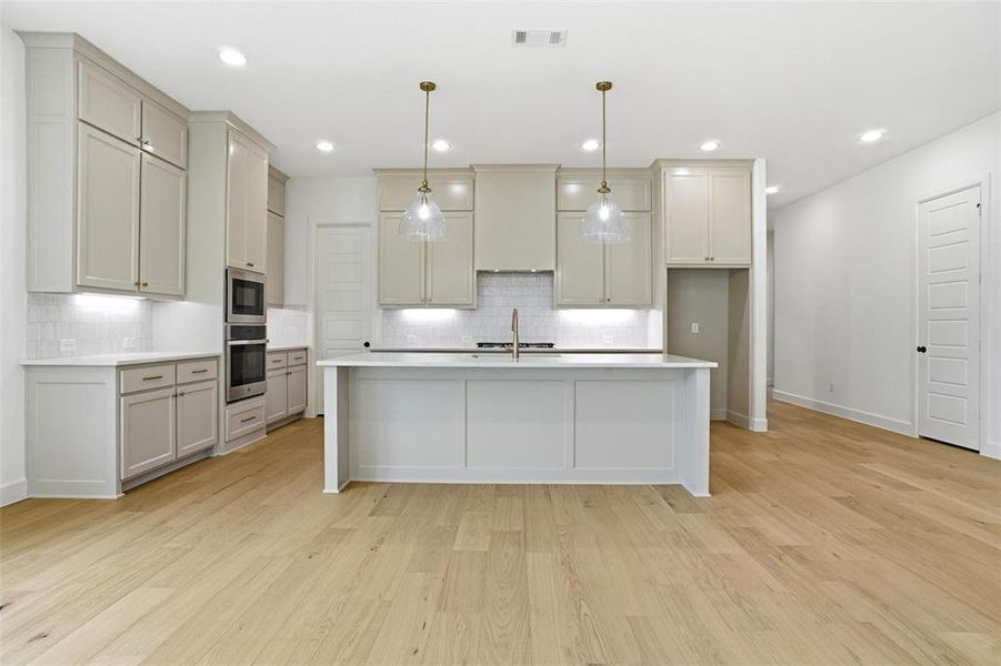 Furnished interior view inside a new home in , Aledo (Image 6).