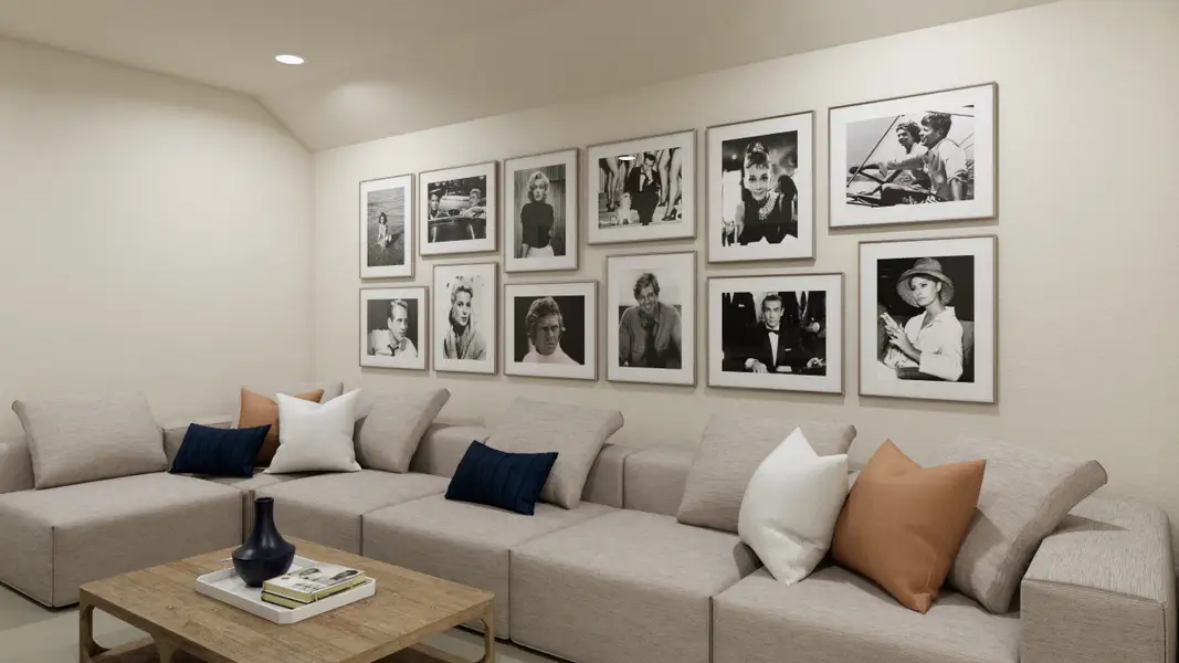 Representative furnished interior of a home built from the Cannes by Normandy Homes in Hazelwood 40' Series, Frisco (Image 11). Representative furnished interior of a home built from the Cannes by Normandy Homes in Hazelwood 40' Series, Frisco (Image 11).